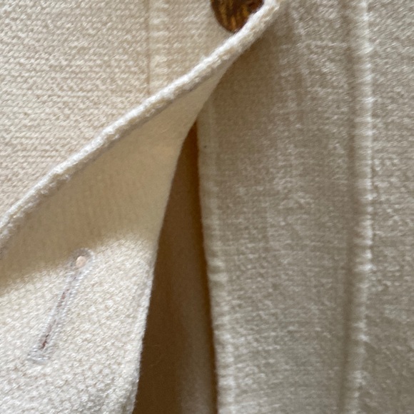 ST. John neutral cream vintage sweater jacket Sz 4 - Picture 5 of 11